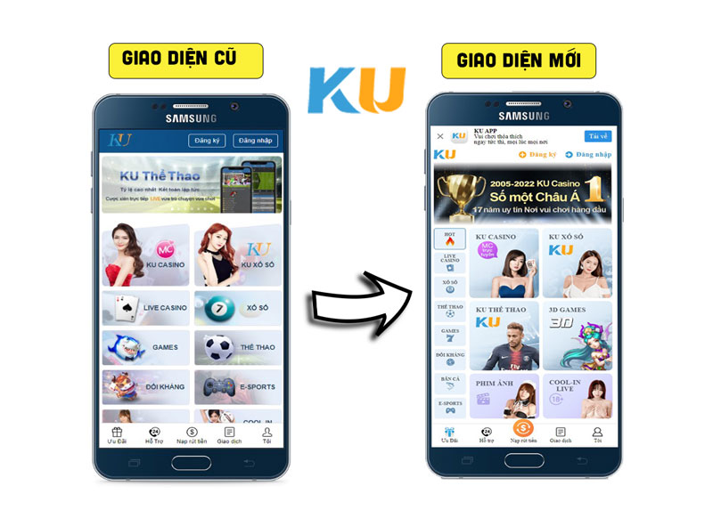 Giao Diện Mới KUBET